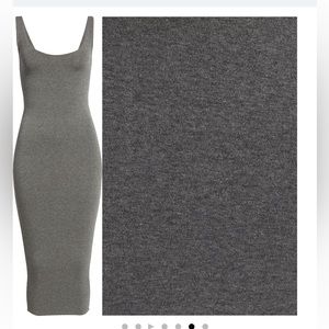 Elevated basic grey dress
